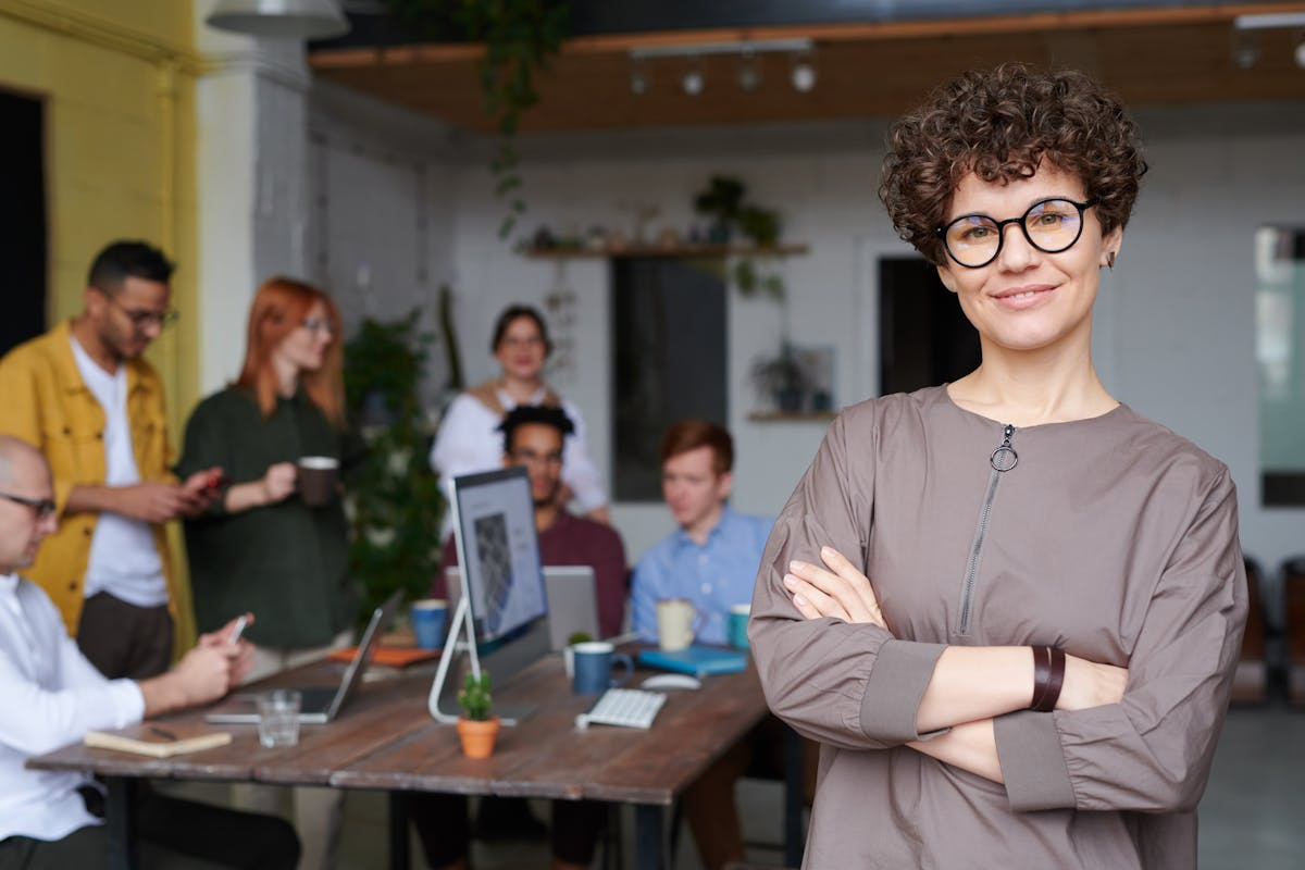 Pessoas em ambiente de trabalho