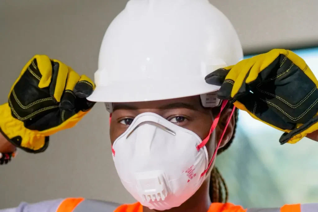 Equipamento de proteção individual capacete
