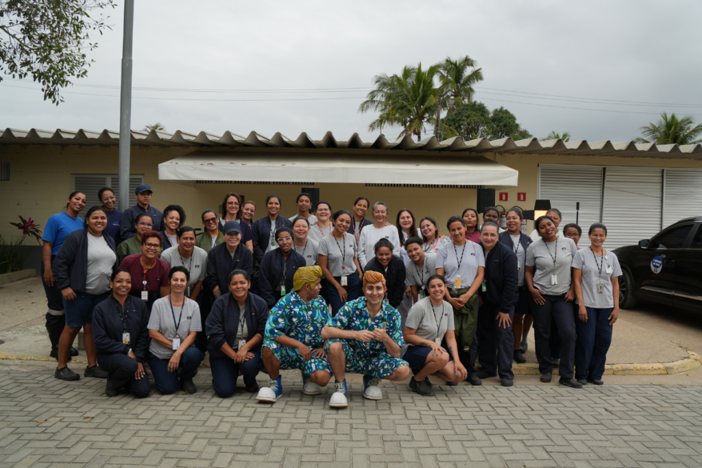 Palestrante em evento corporativo