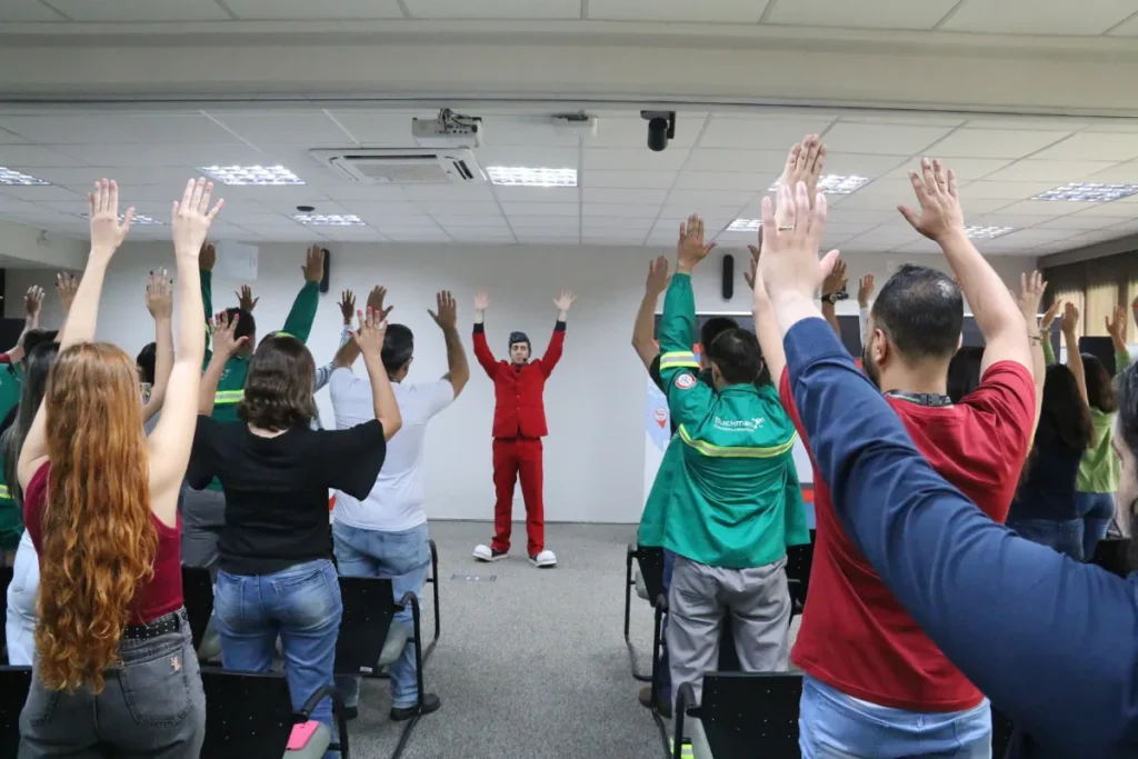 Palestra sobre saúde mental