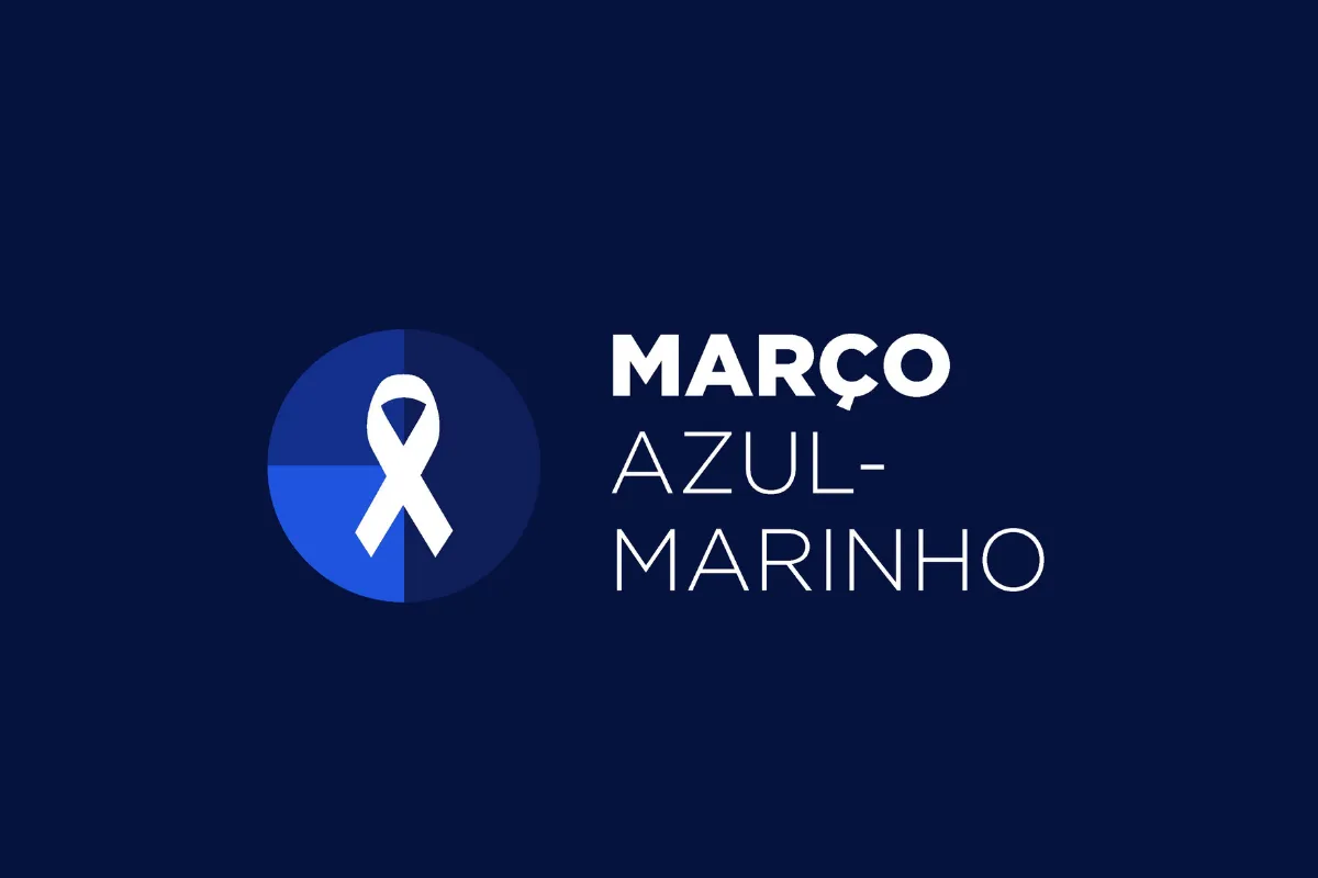 Março Azul-Marinho