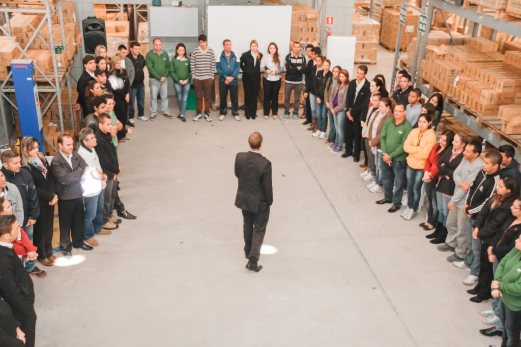 Palestra sobre inclusão